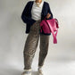 Chandra - Vintage jeans with leopard print