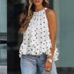 Sewmini | Loose Fit Halter Neck Women's Blouse