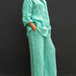 Marceline - Cotton linen set for women