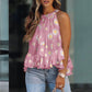Sewmini | Loose Fit Halter Neck Women's Blouse