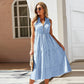 Daisy | Striped Sleeveless Dress