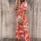 Briellea – Stylish maxi dress with floral pattern