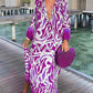 Georgette - Bohemian Long Sleeve Maxi Dress
