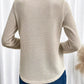Diana | Women's lace stitching - casual long sleeve blouse