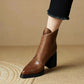 BRIELLA | STATEMENT BLOCK BOOTS