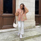 Darla - Fashionable, elegant jacket with print