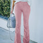High-Waisted Chic Cargo Pants for Women