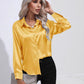 Livia | Women's elegant silk - long sleeve blouse