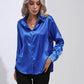 Livia | Women's elegant silk - long sleeve blouse