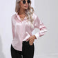 Livia | Women's elegant silk - long sleeve blouse