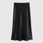 Elsie - Long satin skirt