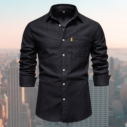 David - Denim shirt for men
