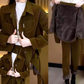 Cassi - Ladies winter vintage suit jacket &amp; pants