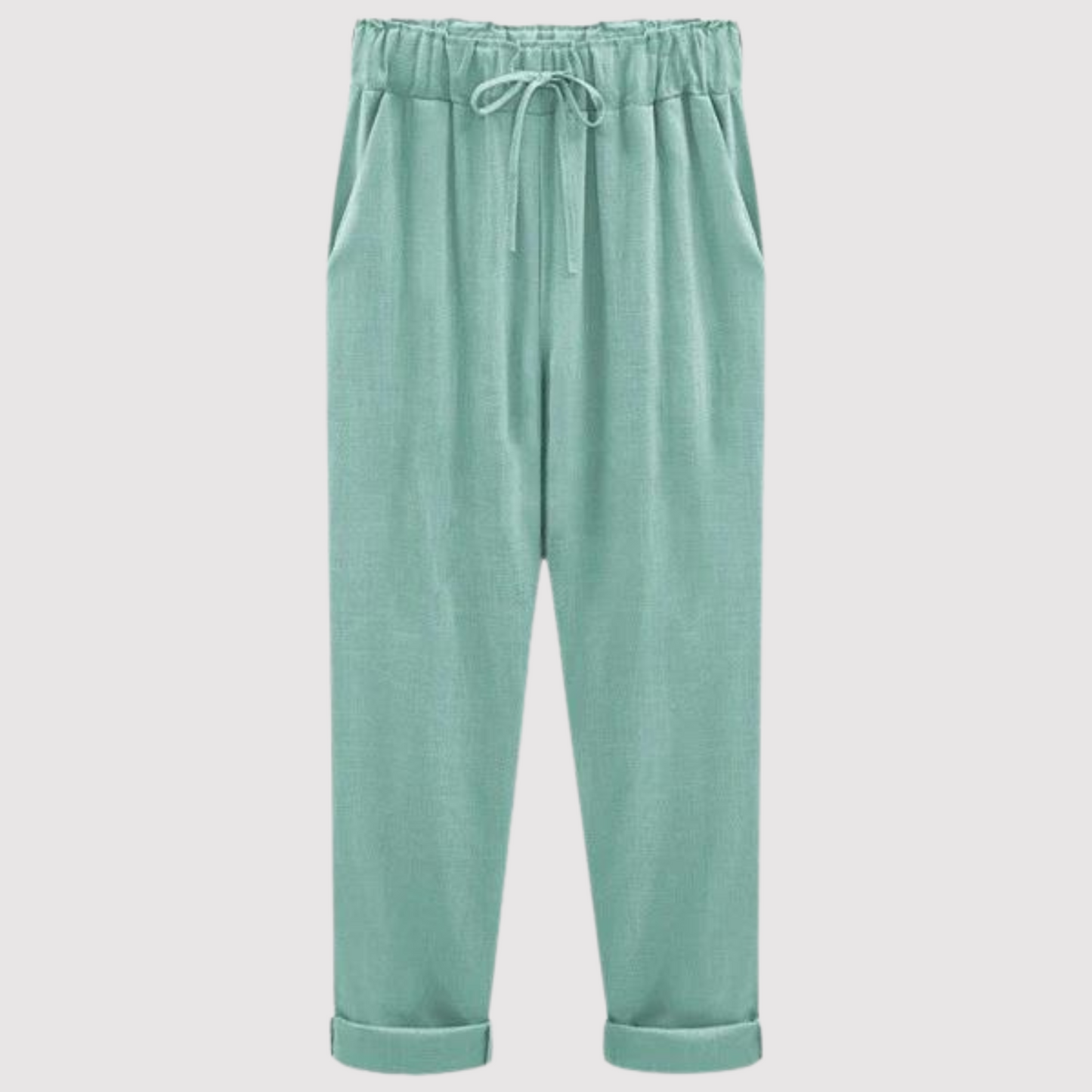 Agnes - Cotton and linen trousers