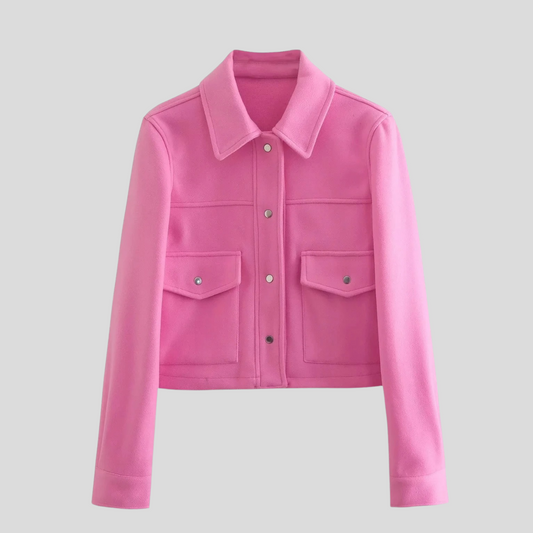 Mabel - Women's Button Long Sleeve Coat