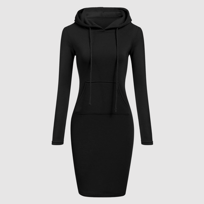 Rosa - Long Sleeve Hooded Dress