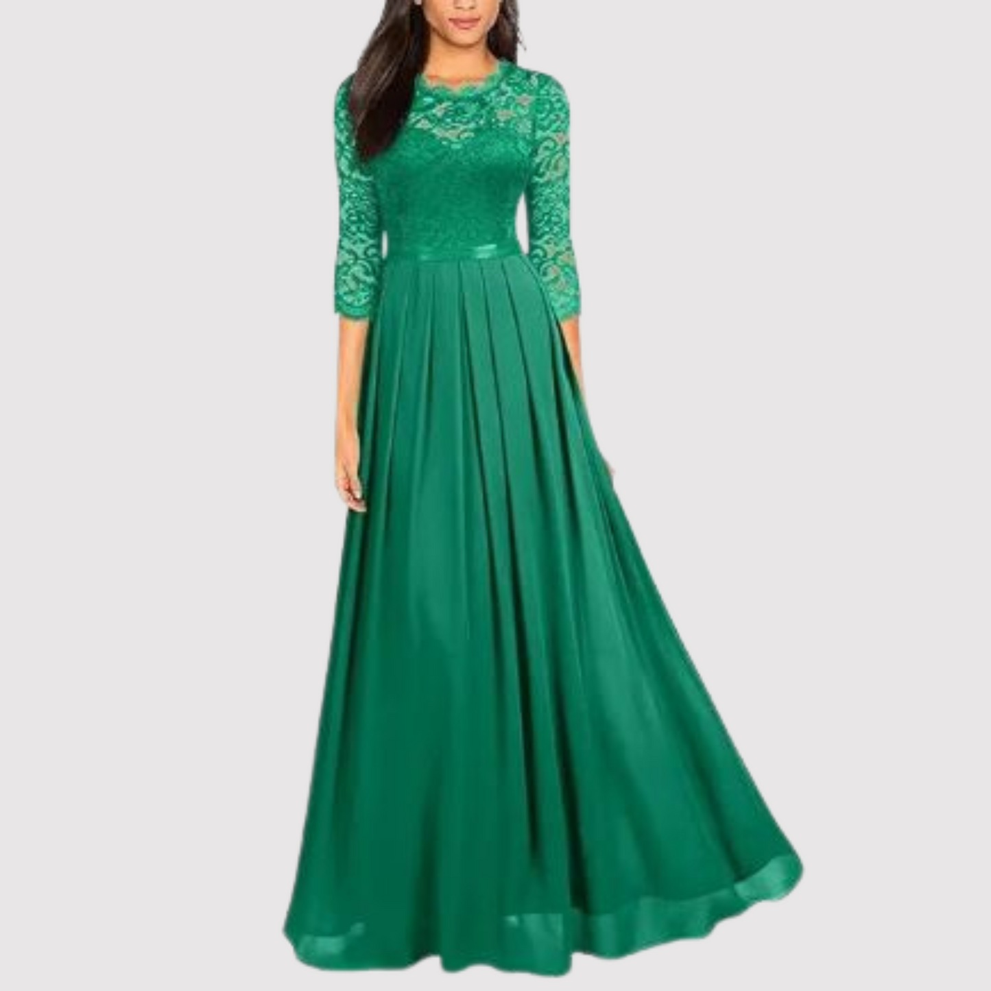Jansen - Sexy lace chiffon dress