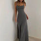 Rosalie - Fitted dress with spaghetti straps