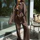 Women's Summer Two-Piece Set - Pants & Top – Léonie