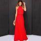 Frances - Sleeveless Halter Neck Dress