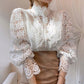 Lace Blouse Lucy | Classic, elegant, and spring-like!
