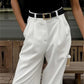 Olivia | White chino pants