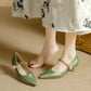 ZENDAYA | PEARL STRAP KITTEN HEELS
