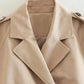 TESS | BELT CROPPED JACKET