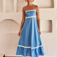 Mila | Strapless Maxi Dress