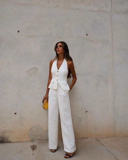 Natalie - elegant streetwear set [top + pants]