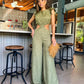 Vicena - Elegant one-piece sleeveless jumpsuit with wide legs