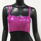 Mayuri | Women's Stylish See-Through Camisole Cropped Top - Fashionable & Light