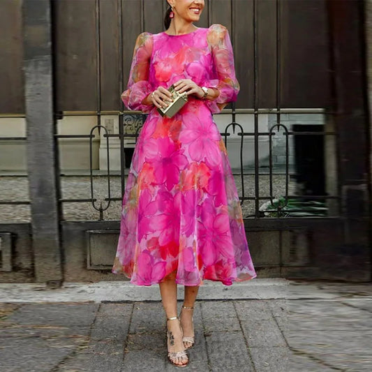 Lucy - Dress with floral pattern