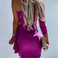 One shoulder dress