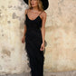 Camilla - Elegant dress with ruffles