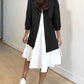 Sandra - Ruffled Sweatshirt Dresses