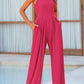 Alma - Round neck jumpsuit
