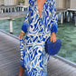 Georgette - Bohemian Long Sleeve Maxi Dress