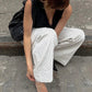 Lotte | Black and white striped pants