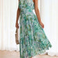 Charley - Elegant V-Neck Women's Dress Sleeveless