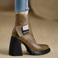 BRIELLA | STATEMENT BLOCK BOOTS