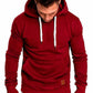 Sam Casual Hoodie for Men - Practical with Kangaroo Pocket