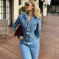Anita - Jeans jumpsuit fashion