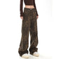 Gilda - Retro Leopard Print Trousers
