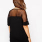 Plus Size Mesh Top for Summer 2025
