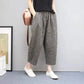 Wennyfred - Summer checked fashion trousers
