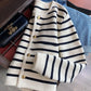 HOLLY | STRIPED CASUAL CARDIGAN