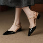 ALANI | STUDDED STRAP BLOCK HEELS