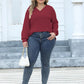 Long Sleeve Ripped T-Shirt Top in Plus Size for Summer 2025