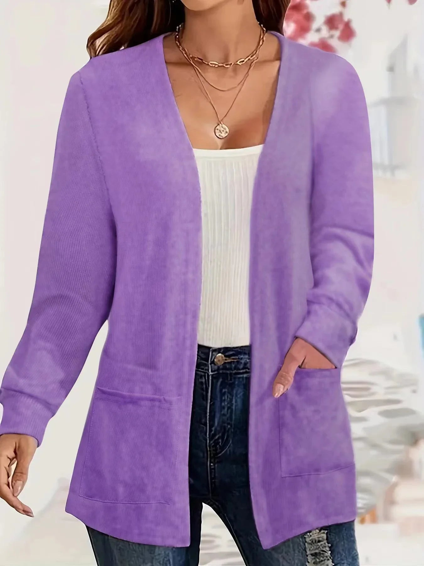 JAXIE | RELAXED POCKET CARDIGAN